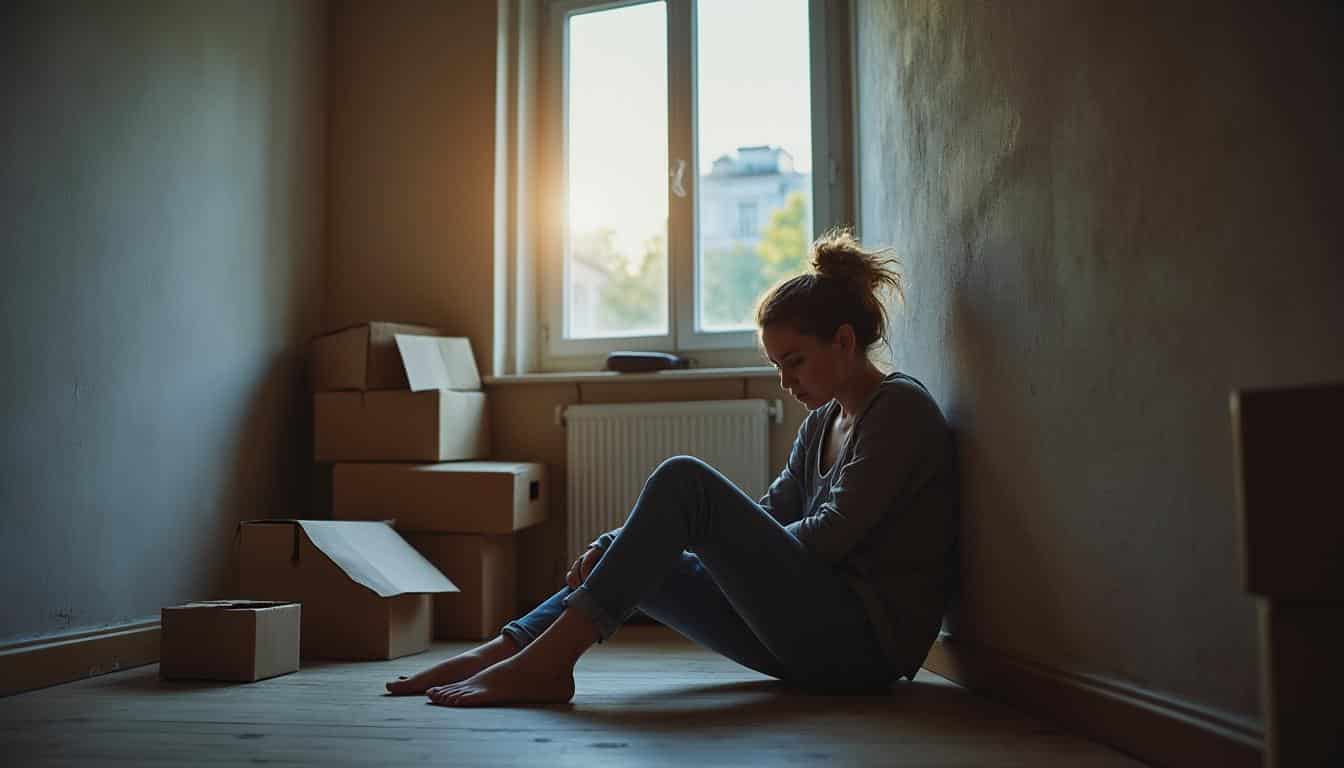 Illustration: Comprendre la déprime liée au déménagement : symptômes, causes et processus