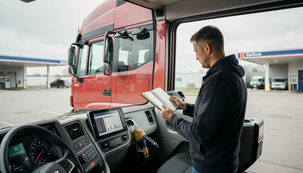 Consommation d’un camion : calcul, écarts et solutions