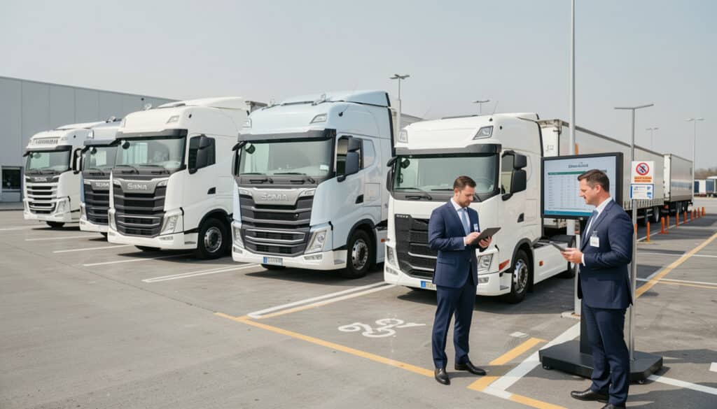 Gestion d’une flotte de poids lourds sans improviser