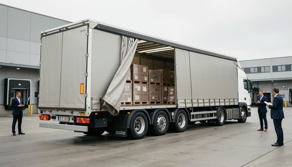 Remorque tautliner : avantages et usages logistiques