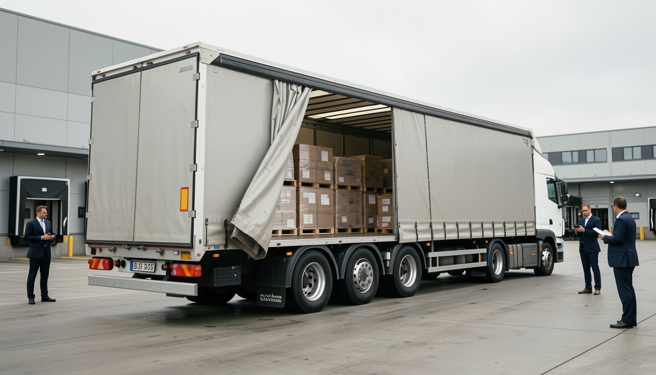 Remorque tautliner : avantages et usages logistiques