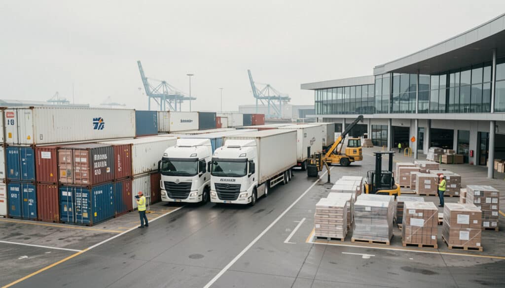 Choisir le bon transport international de marchandises